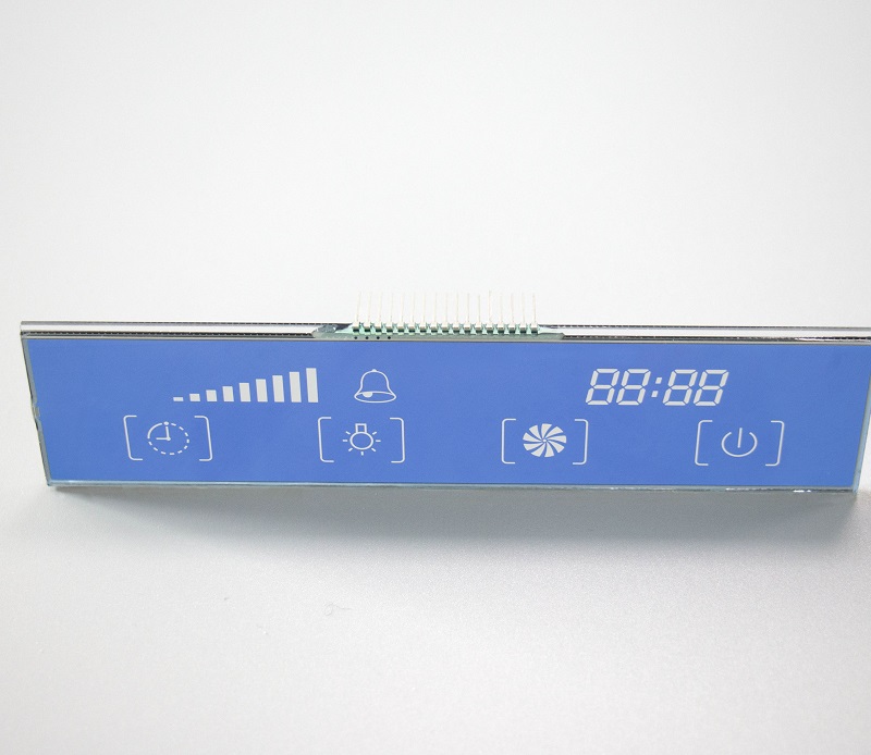 STN blue film LCD screen of range hood